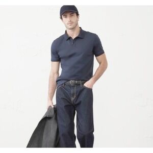 Banana Republic Luxe‎ Touch Performance Polo Shirt XXL Tall Blue NWT